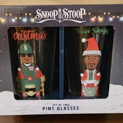 Pint Glass Set (2) - Snoop On The Stoop 