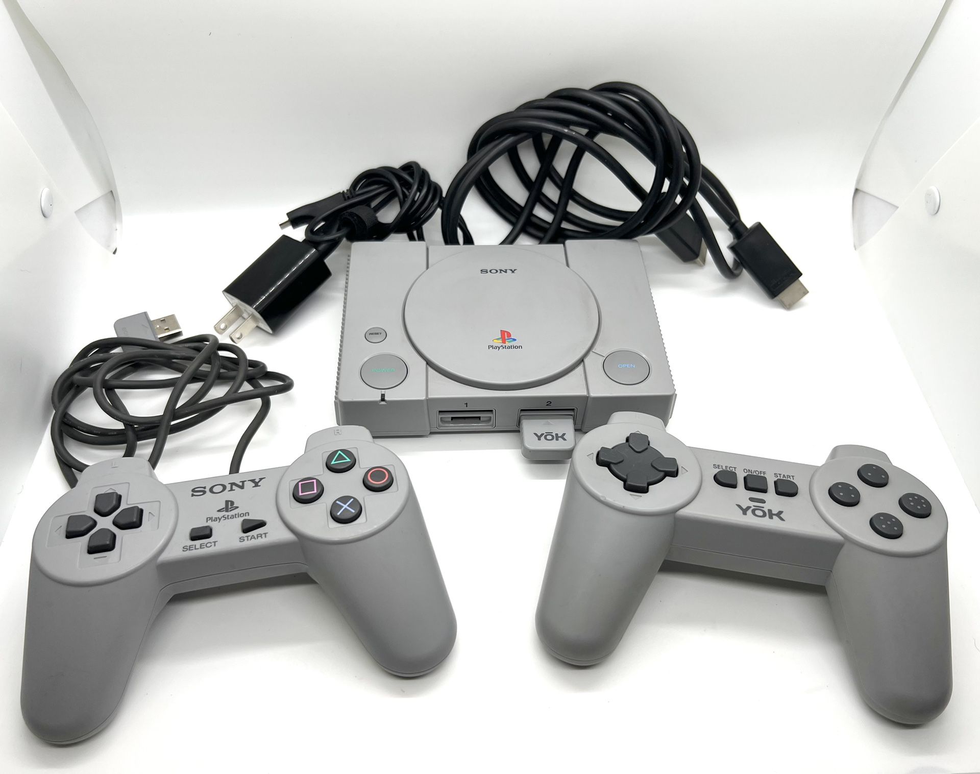 Sony PlayStation Classic Mini Edition Retro Gaming Console PS1 - Tested