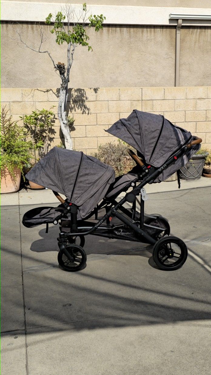 StrollAir Solo To Tango Double Stroller