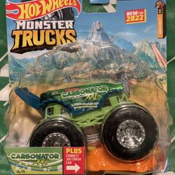Hot Wheels 2022 Monster Trucks Snack Pack Series #6/6 Carbonator XXL -1:64-
