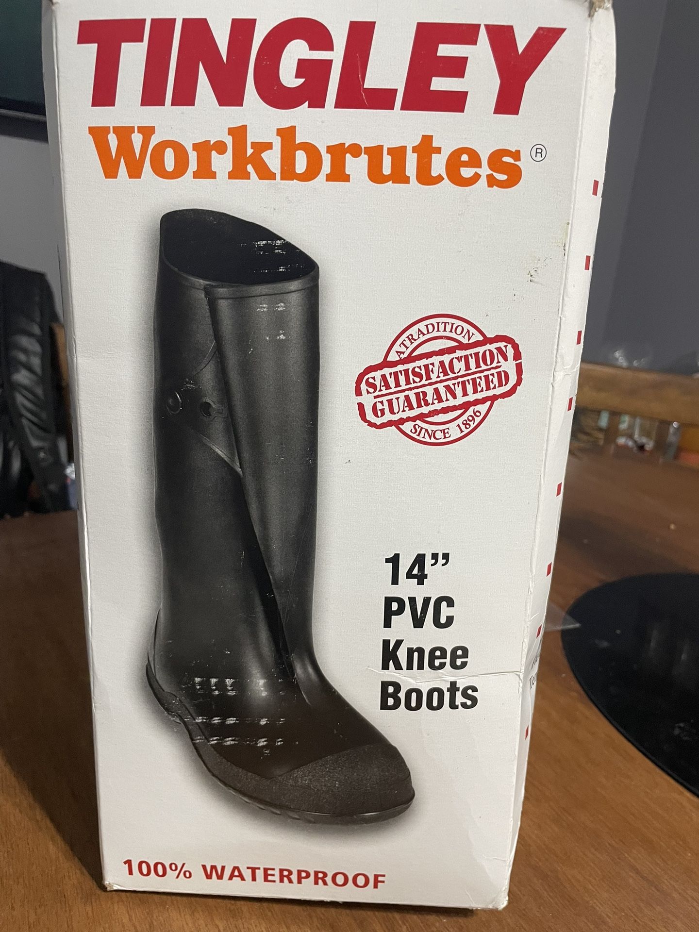 Tingley Workbrutes 14” PVC Knee Boots New Xl
