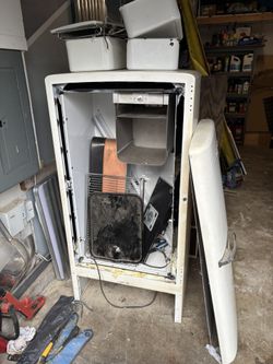 Antique GE Refrigerator