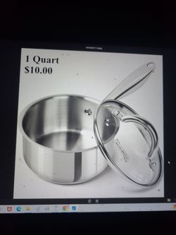 Brand New 1 QT Saucepan $10