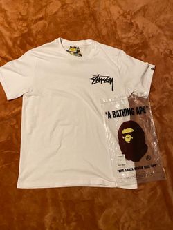 White bape shirt