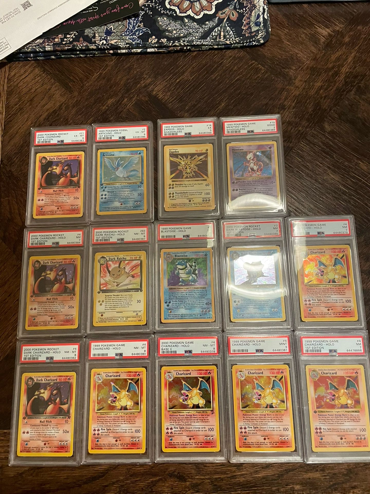 Vintage Pokemon Slabs