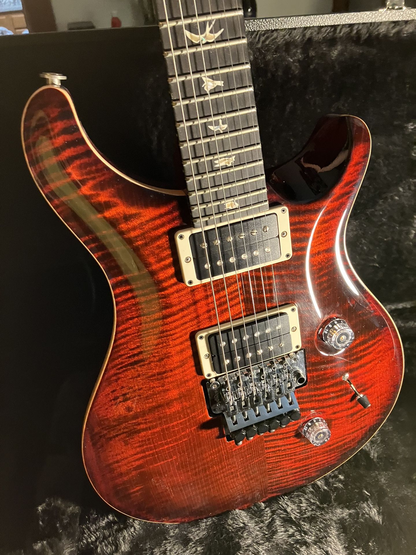 PRS Custom Floyd 24 - Fire Burst Finish