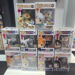 Bleach , Sailor Moon , Inuyasha Anime Funko Pops