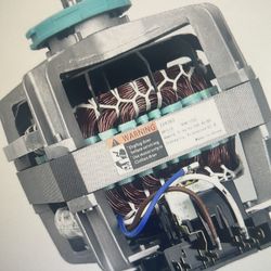 Dryer motor assembly