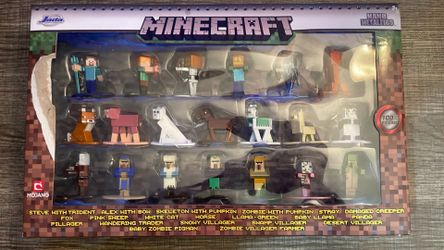 Minecraft nano metal figs 2021