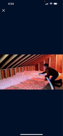 Insulation blow