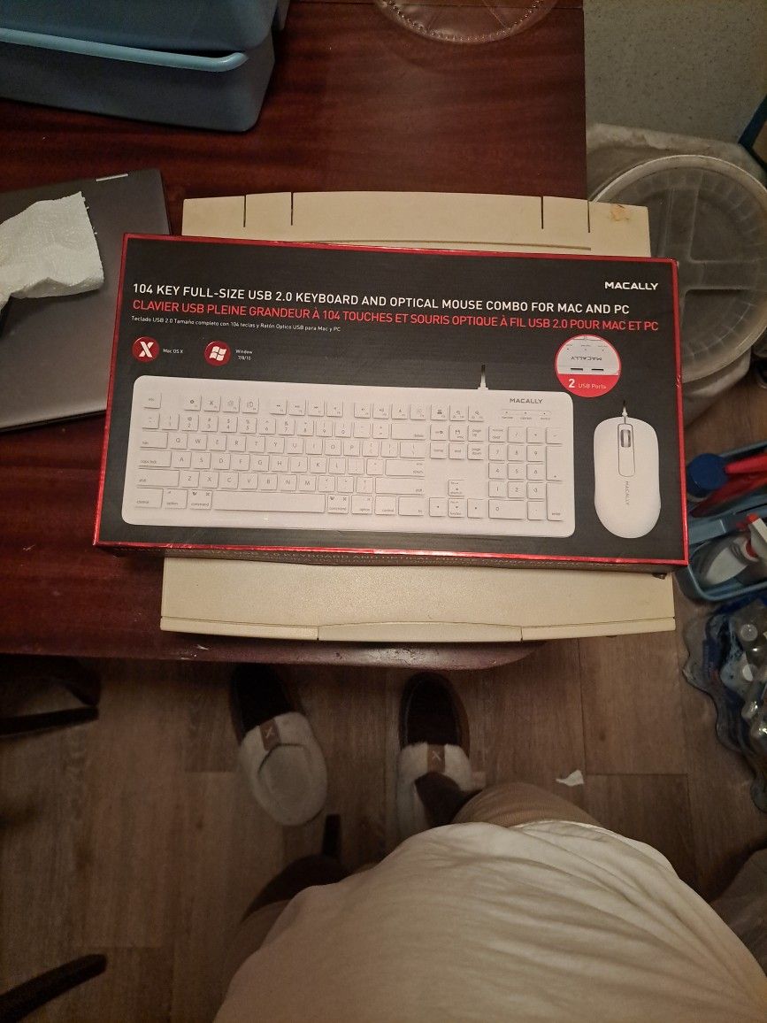 Mac and PC Keyboard And Mouse