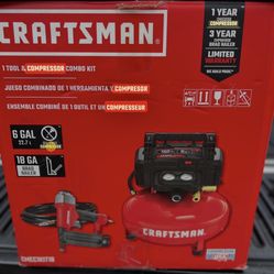 Craftsman Compressor Combo Kit / Abri La Caja Pero Nunca La Use 