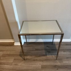Glass Side Table 