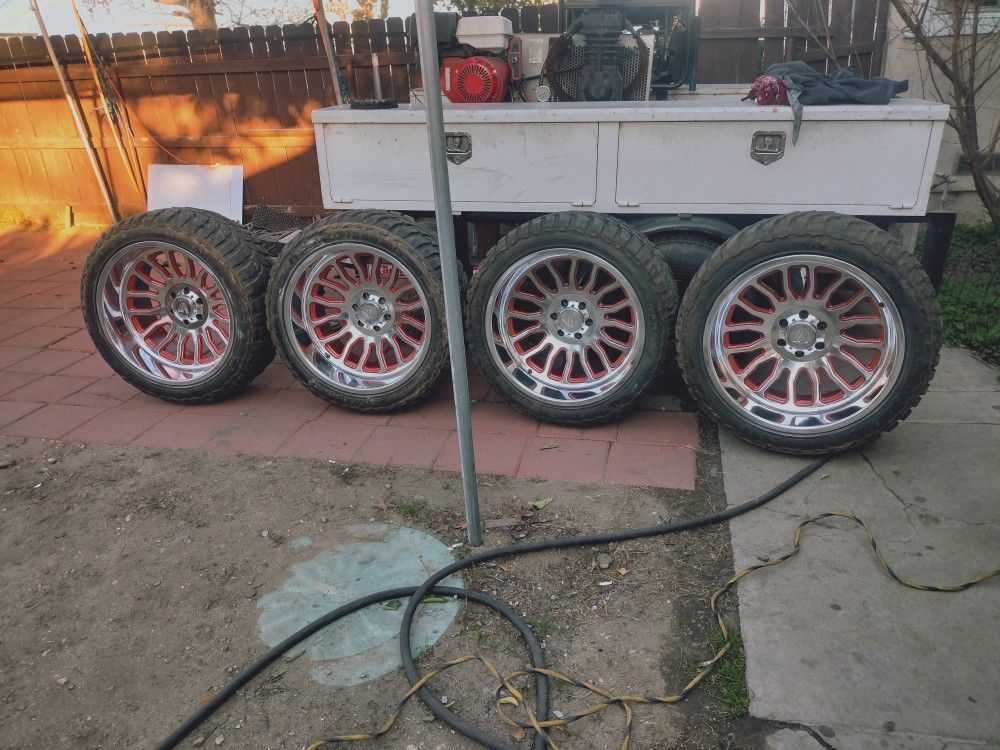 For Sale 4 Wheels 22 \