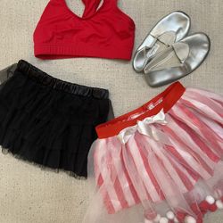Gymnastics Dancing Outfit For A Girl 