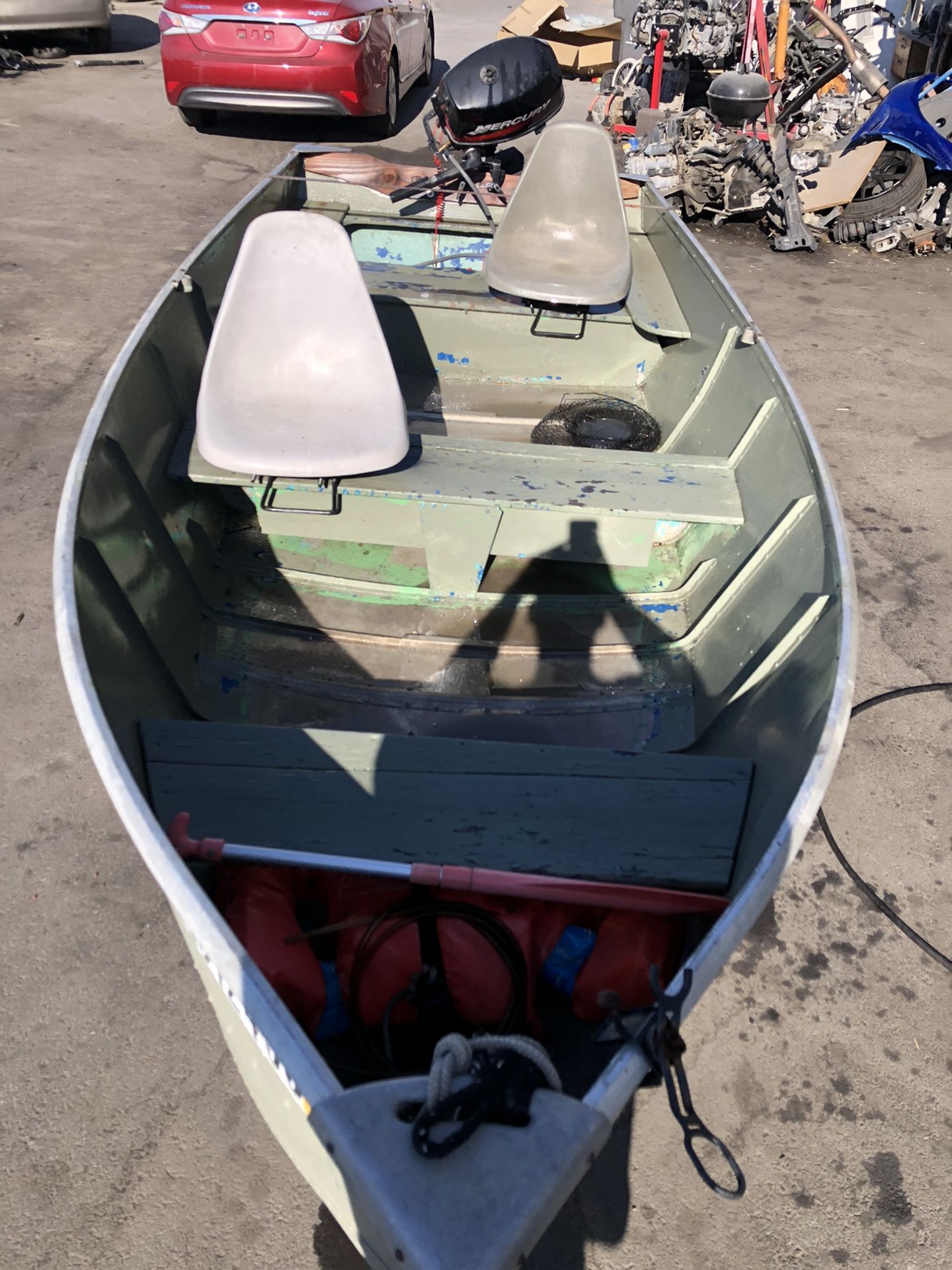 Aluminum Fishing Boat
