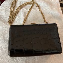 Black Alligator Red Interior  Vintage Koret