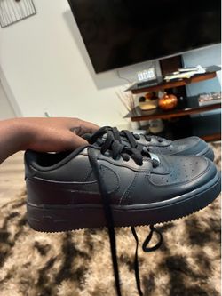 black air force ones