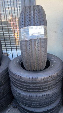 Continental 265/70R18 Tires