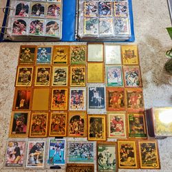 LOT OF UNGRADED FOOTBALL & BASKETBALL CARDS, CARDS ARE FROM THE LATE 80'S - EARLY 90'S NFL / NBA ALL IN EXCELLENT CONDITION!