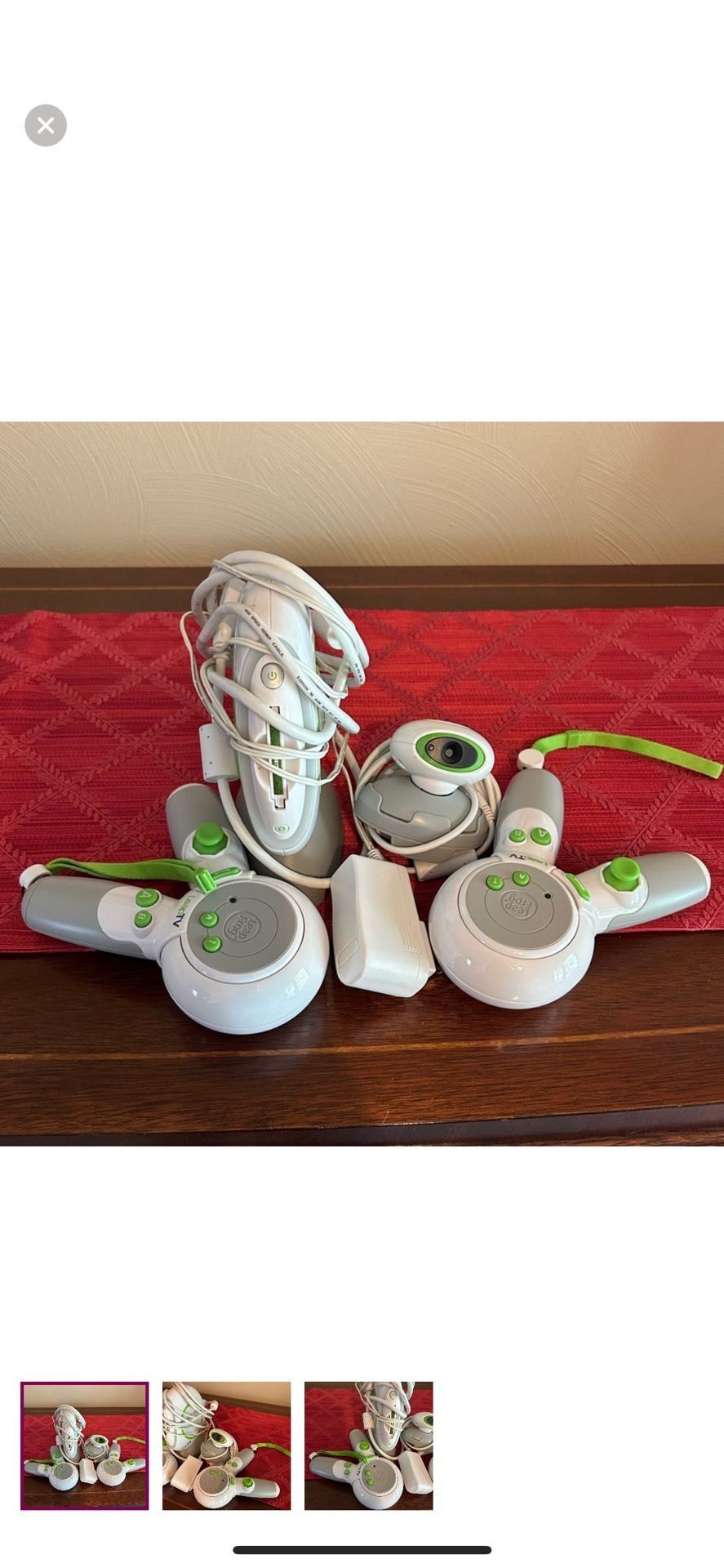Leapfrog leap TV with two remotes