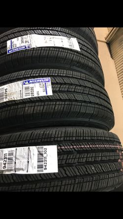 17” 4. New tires 245/75R17 Michelin