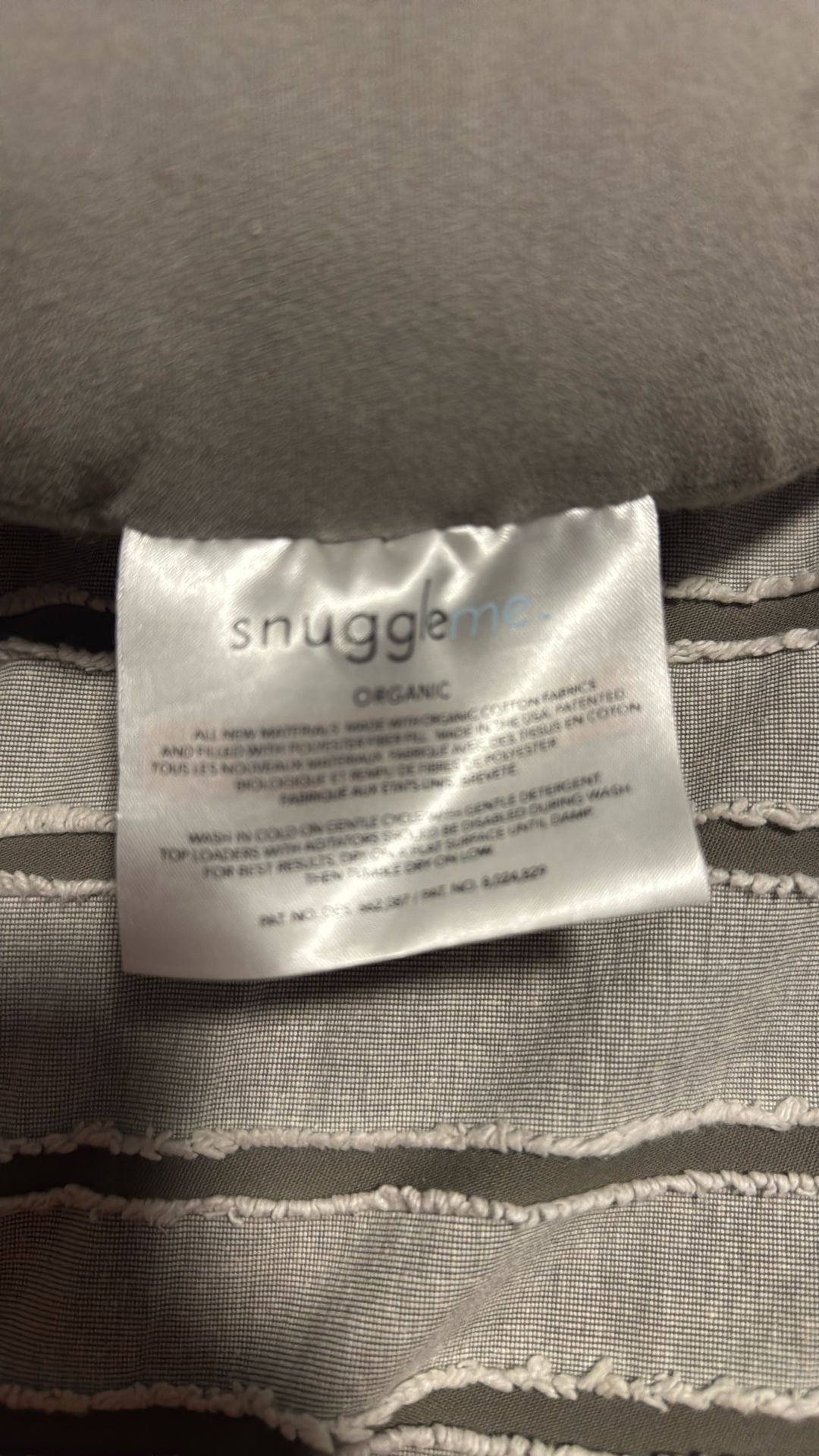 Snuggle Me Organic Baby Pillow Bed