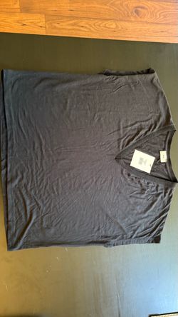 Black Crew Neck T-Shirt with Tags