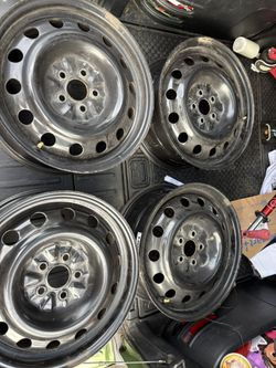 Wheels From A Subaru Winter Tires.