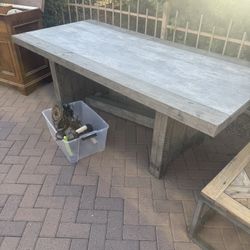 RH Dining Table 