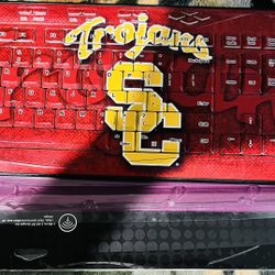 Keyscaper - USC Trojans Solid Design Wireless Keyboard -
