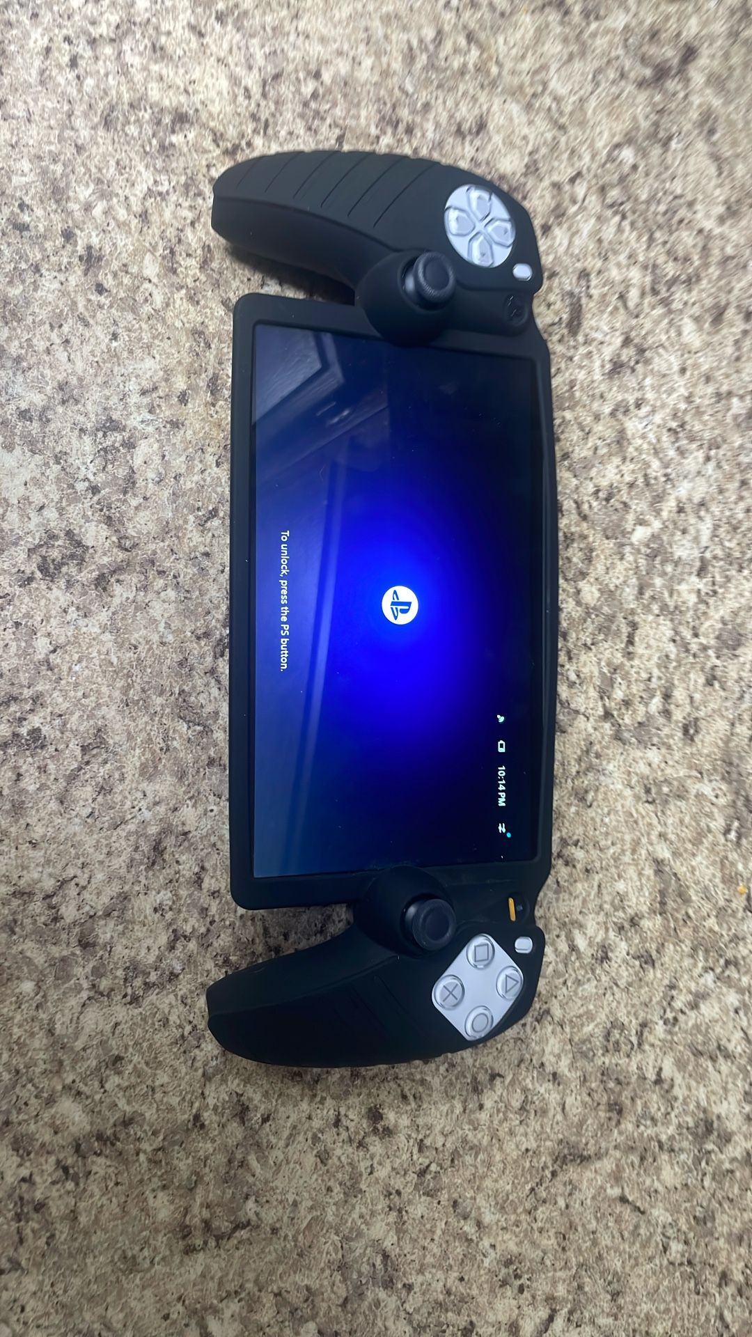 playstation portal with cover and a portable case