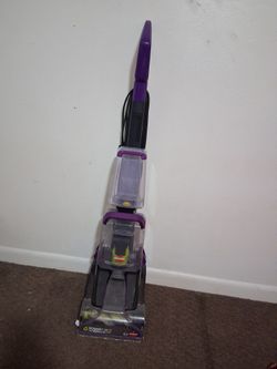 Vacuum clean carpet