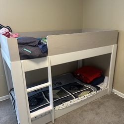 Pottery barn bunk bed 