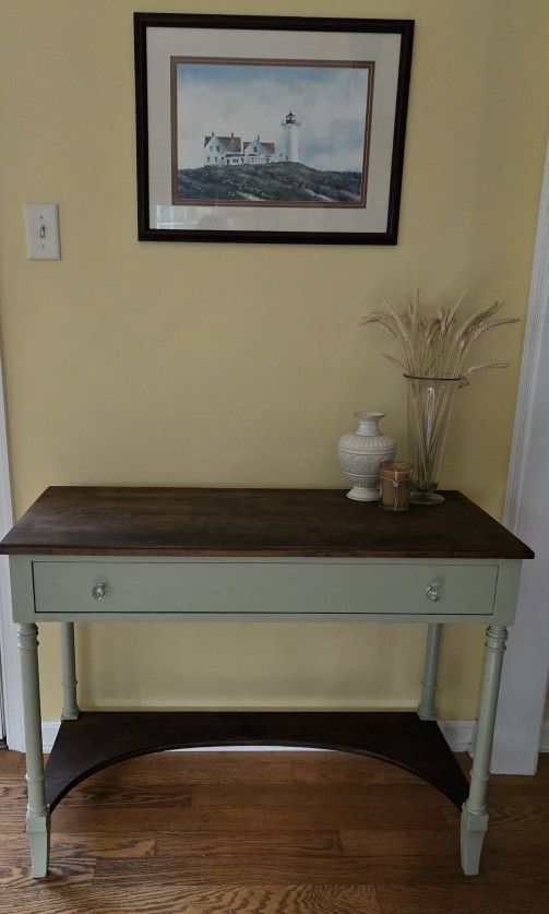 Vintage Wooden Writing Desk