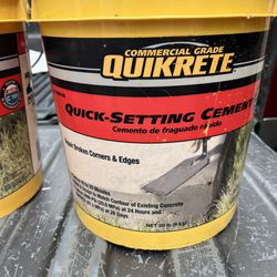 Quikrete Fast Dry Cement 14$ Each New 