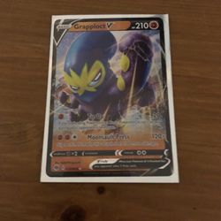 GrapploctV Pokémon Card