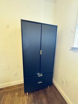 Black Wardrobe Cabinet