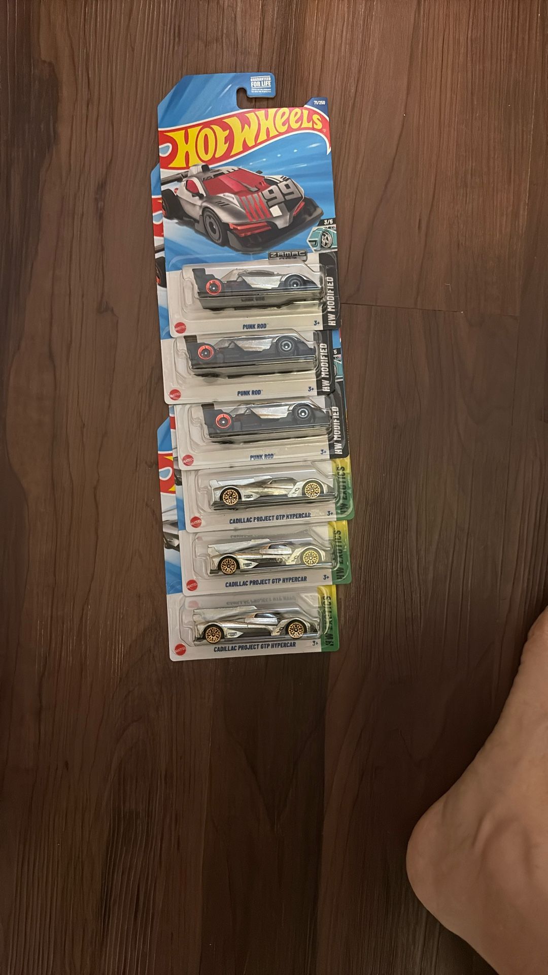 Six Zantac Hotwheels 2025 For 25