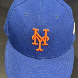 New York Mets World Series 2015 New Era Authentic Fitted Hat MLB Baseball 7 1/2. Nice condition 