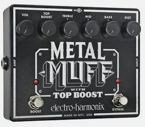 Metal Muff Pedal by Electro-Harmonix