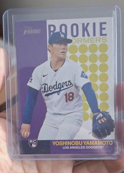 YAMAMOTO ROOKIE CARD 2024