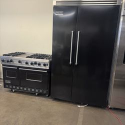  Viking 48” Stainless Steel Kitchen Bundle Set 