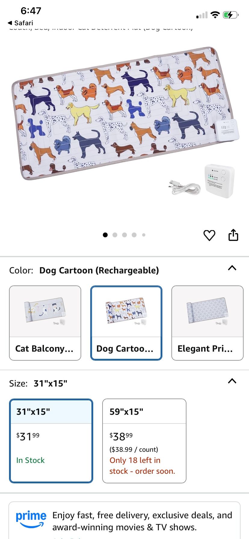 Dog training Shock Mat