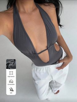 Grey Bodysuit