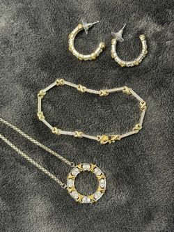 Set Tiffany / gold and silver