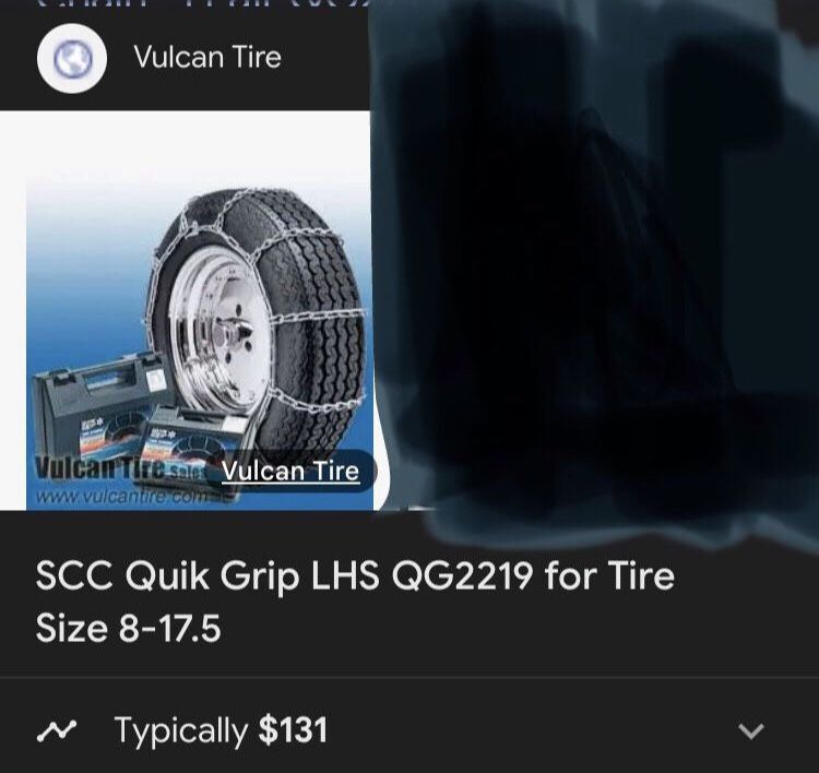 Quick Link Qc2219 Tire Chains New Old Stock See Second Photo For Fitment