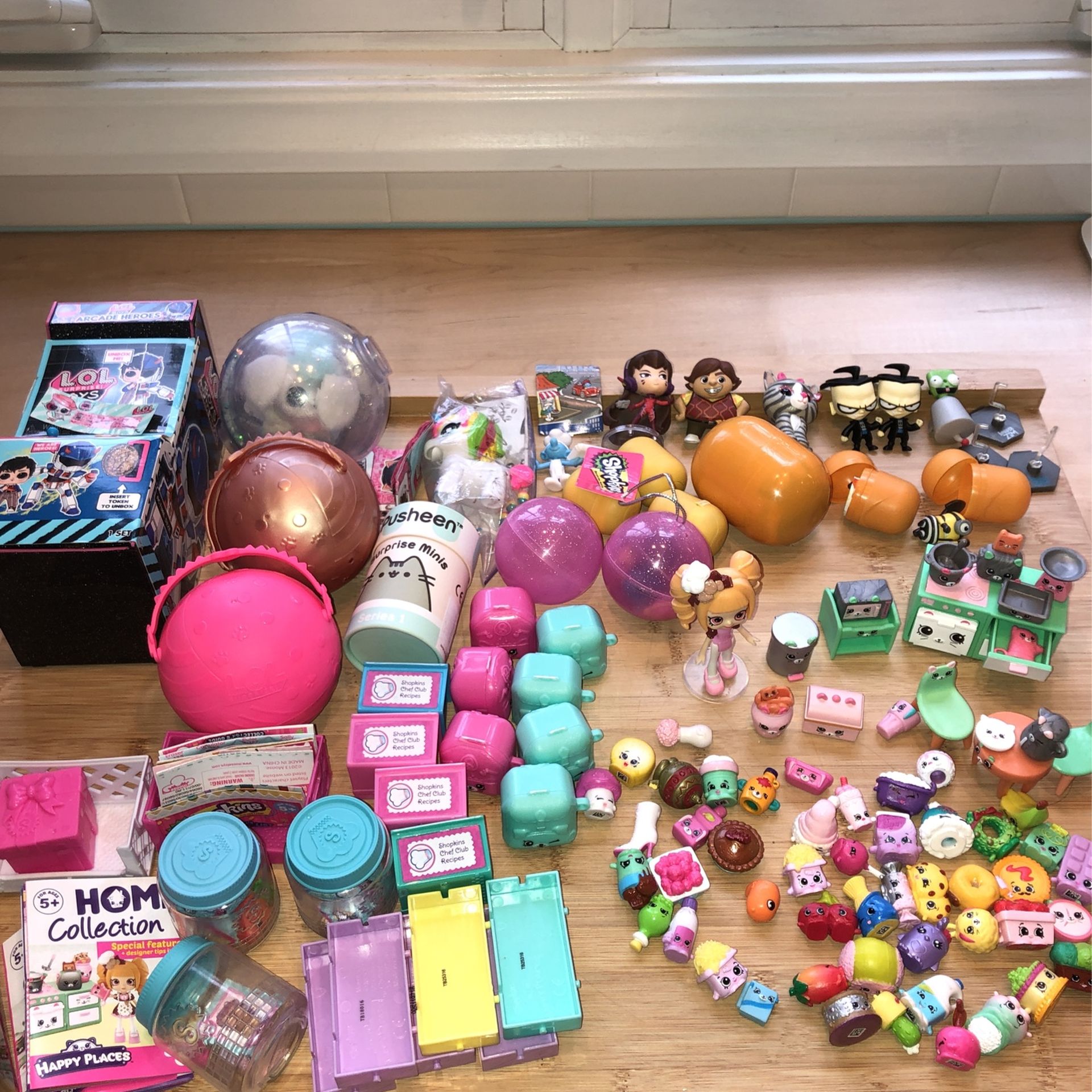 Shopkins, LOL Surprise, Tokidoki, Pusheen, and Other Surprise Box Toys Lot