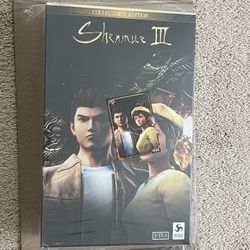 Shenmue III 3 PS4 Limited Run Collectors Edition Game 