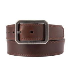 New Carhartt Brown Leather Belt